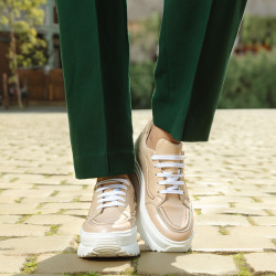 Dámské sportovní boty 6074 pudrová kombinace lifestyle