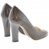 Dámské elegantní boty 1214 croco hnědé