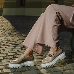 Dámské casual boty 6072 písek lifestyle