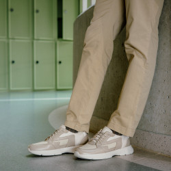 Pánské sportovní boty 966 béžová kombinace lifestyle