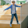 Dětské boty 2014 modré+bílé lifestyle