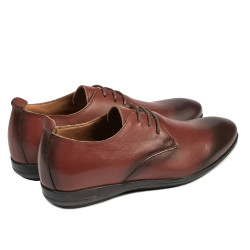 Elegantní boty pro dospívající 370 a koňak