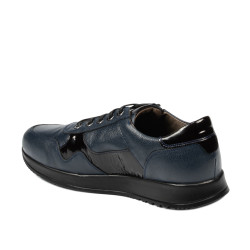 Pánské volnočasové/sportovní boty 916-1 kombinace indigo