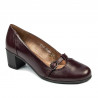 Dámské casual / elegantní boty 6012 bordo