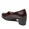 Dámské casual / elegantní boty 6012 bordo
