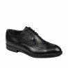 Elegantní pánské boty 892 černé