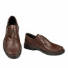 Elegantní pánské boty 843 hnědé