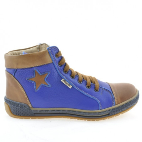 Dámské boty 3274 indigo+hnědá
