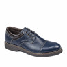 Pánské ležérní boty 848 indigo+káva