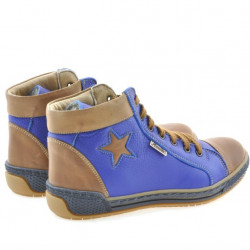Dámské boty 3274 indigo+hnědá