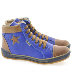 Dámské boty 3274 indigo+hnědá