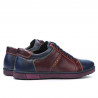 Pánské sportovní boty 849 indigo+bordó