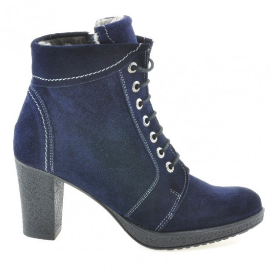 Dámské kotníkové boty 3231 indigo velur