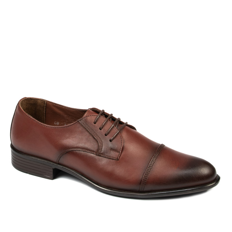 Elegantní pánské boty 838 koňak