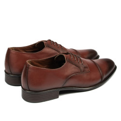 Elegantní pánské boty 838 koňak