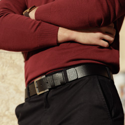 Pánský pásek 34b biz černý lifestyle