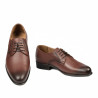 Elegantní pánské boty 837 koňak