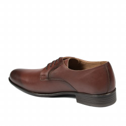 Elegantní pánské boty 837 koňak