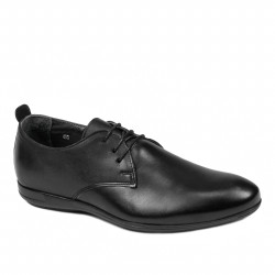 Elegantní boty pro dorostence 370 černé