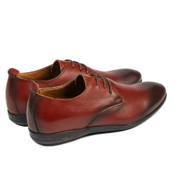 Elegantní boty pro teenagery 370 a hnědé