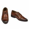 Elegantní pánské boty 838 a hnědá