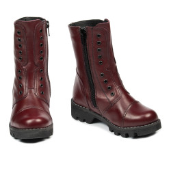Dětské boty 39c bordo