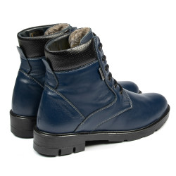 Dámské boty 3316 indigo kombinované