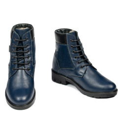 Dámské boty 3316 indigo kombinované