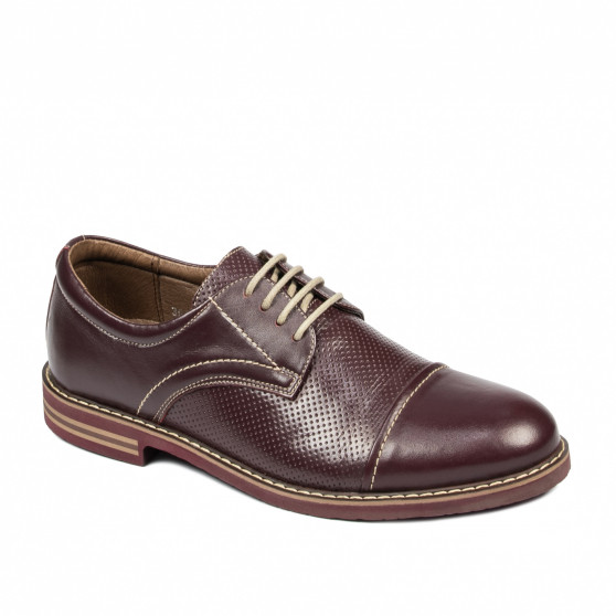 Pánská ležérní obuv 873 bordo
