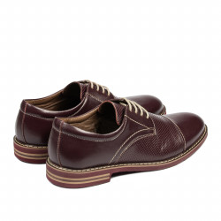 Pánská ležérní obuv 873 bordo