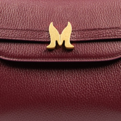 Dámská ramenní taška 033g burgundy