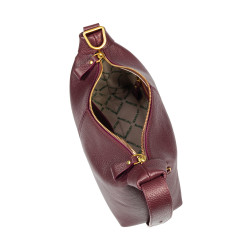 Dámská kabelka do ruky 037g burgundy