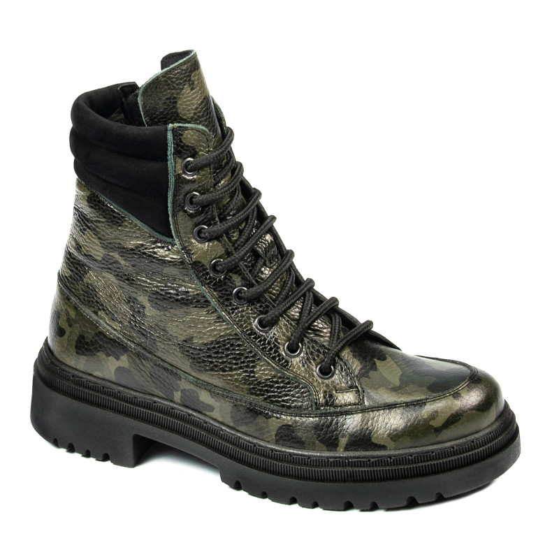 Dámské boty 3362 khaki maskování