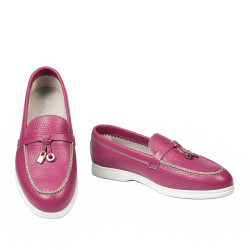 Dámské mokasíny 6082 biz fuchsie