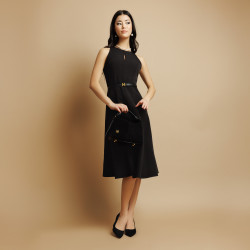 Elegantní dámské boty 1315 černý velur lifestyle
