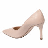 Elegantní dámské boty 1325 croco béžové