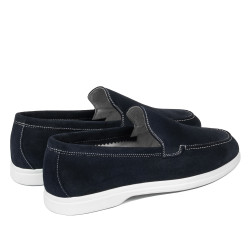 Pánské mokasíny 980 indigo velur