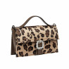 Dámská kabelka do ruky 039g 01 cavallino leopard