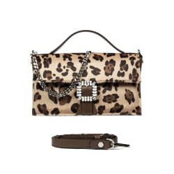 Dámská kabelka do ruky 039g 01 cavallino leopard