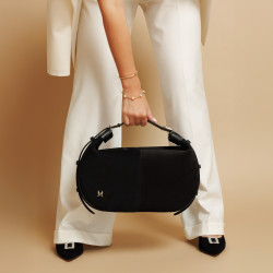 Elegantní dámské boty 1318 černý velur lifestyle