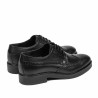 Elegantní boty pro mládež 8005 černé