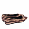 Dámské baleríny 1341 zebra camel