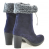 Dámské kozačky 3266 indigo velur