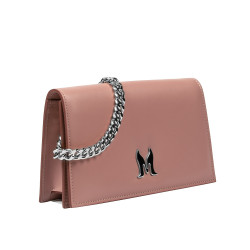 Dámská kabelka přes rameno 029g 01 růžová blush