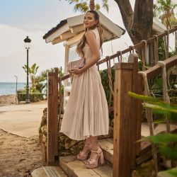 Dámské sandály 1310 nude lifestyle