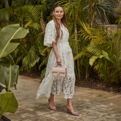 Elegantní dámské boty 1318 v barvě nude lifestyle