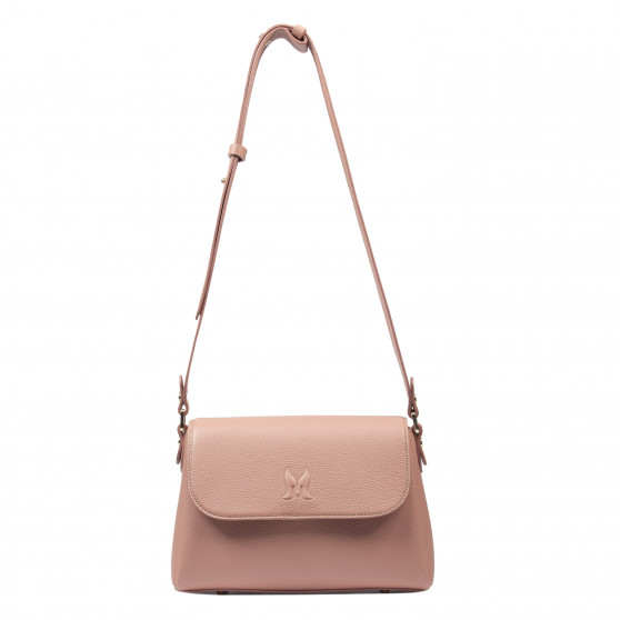 Dámská kabelka přes rameno 040g poudre rose