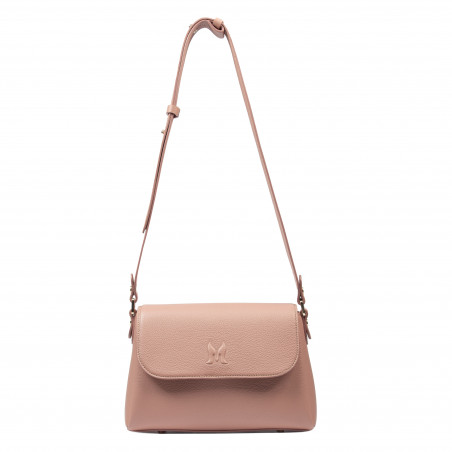 Dámská kabelka přes rameno 040g poudre rose