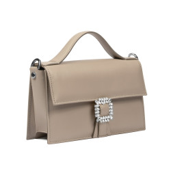 Dámská taška do ruky 039g 01 taupe