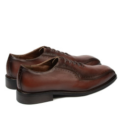 Elegantní pánské boty 985 hnědé